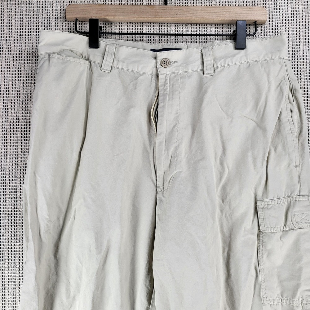 Mens‎ Cargo Pants Relaxed Fit 36x30 Outdoor Pocket Lightweight Classic Hiking